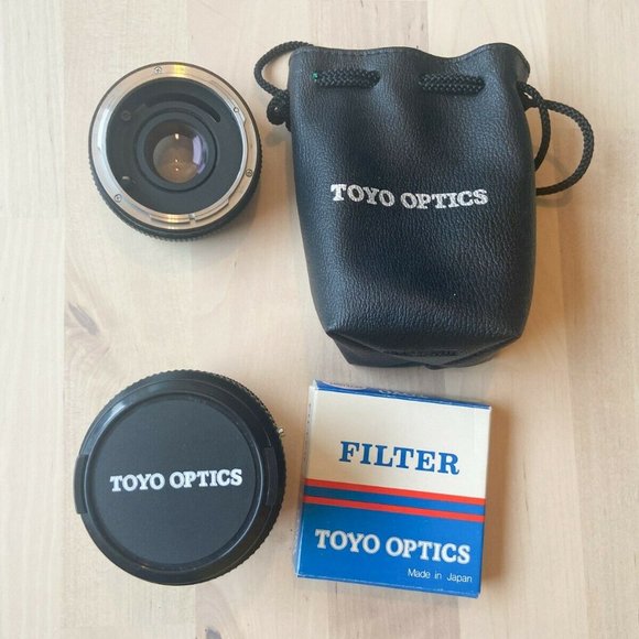 TOU/FIVE STAR MC Auto Macro Zoom 28-55mm Lens + Filters + Vivitar Teleconverter - Picture 2 of 12